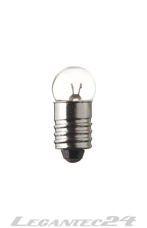 Bulb 6v 50ma 0,3w e10 11x24mm Light Bulb Lamp Bulb 6 Volt 50ma 0,3 Watt ...